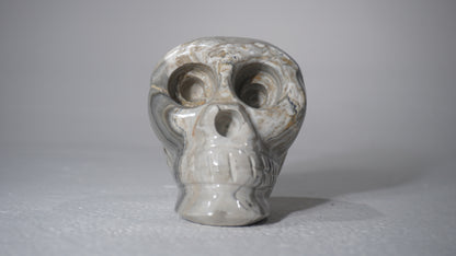 Escultura Calavera de Mármol