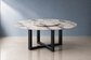 Comedor Viscount White Circular