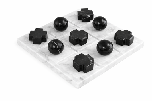 Juego de tic tac toe Mármol