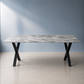 Comedor Viscount White Rectangular