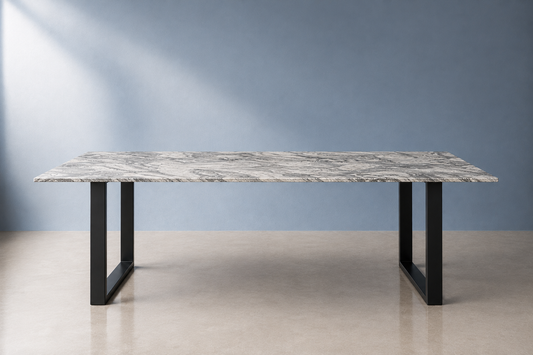 Comedor Viscount White Rectangular