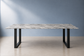 Comedor Viscount White Rectangular
