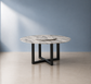 Comedor Viscount White Circular