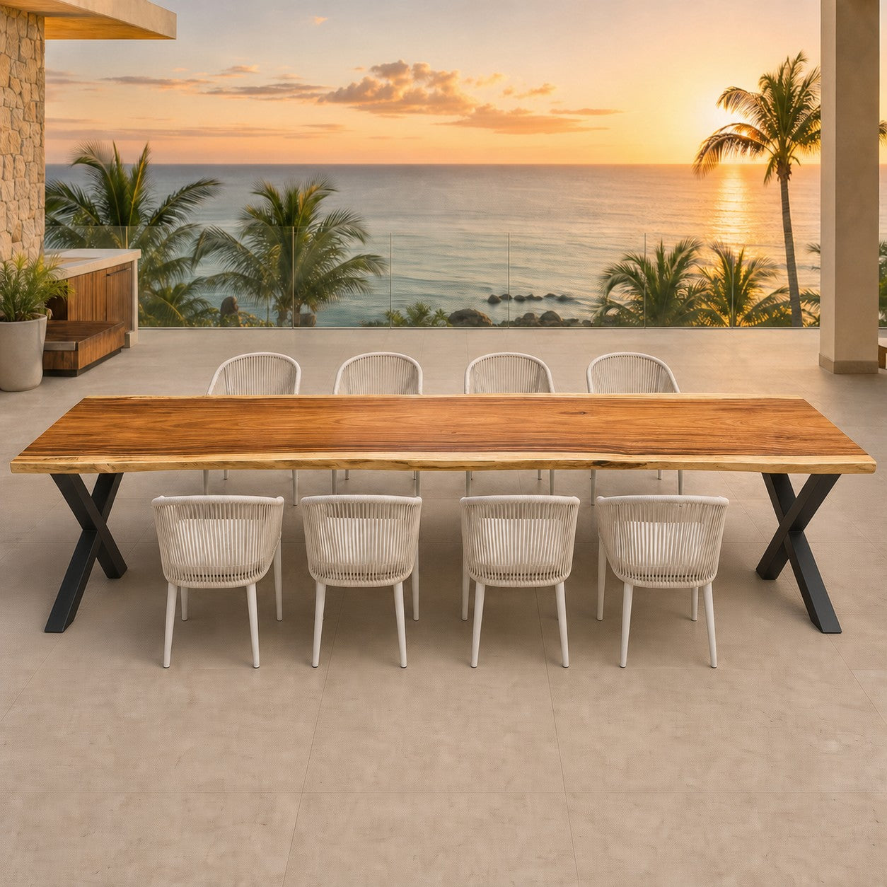 Comedor de Parota 3.0m